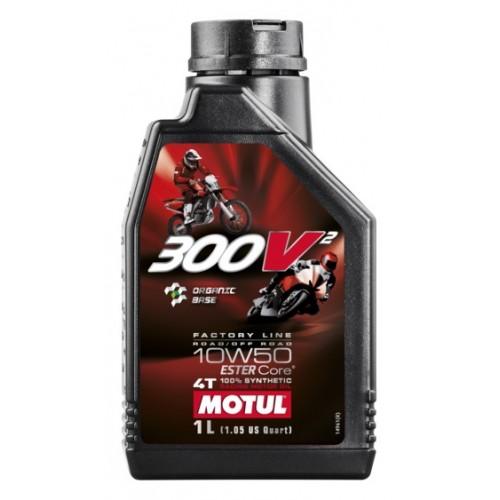 10W50 MOTUL 300V2 4T FL 1L