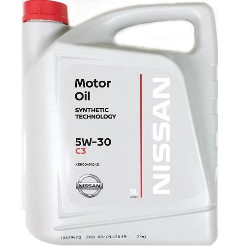 5W30 NISSAN SYNTHETIC C3 5L