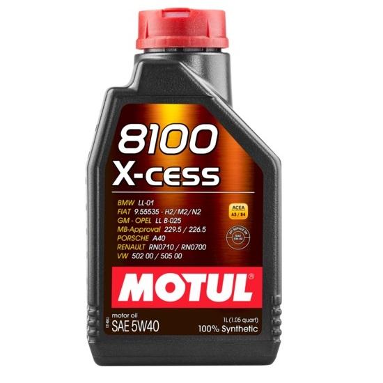 5W40 MOTUL 8100 X-CESS 1L