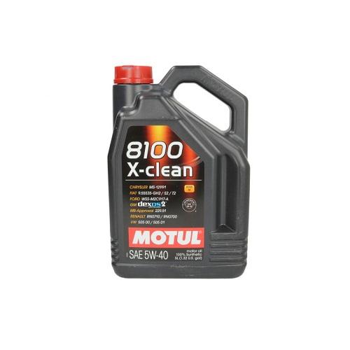 5W40 MOTUL 8100 X-CLEAN 5L